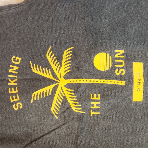 O'Neill Stonewashed Gray Graphic Swing Tanktop - Picture 2 of 5